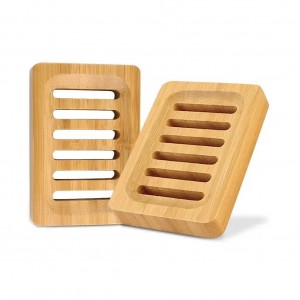 قاعدة صابون خشب بامبو