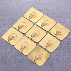 كرت علاقات علاقة حائط تلزيق لاصقة  شكل وردة شفاف 5 قطع