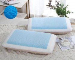 مخدة طبية لاتكس مع جل مقاس 40 × 65 العتبة
