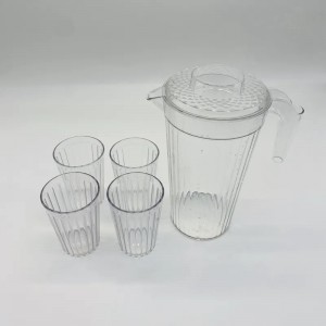 شاف مع غطا اكريليك شفاف محزز