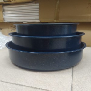 طقم صواني جرانيت 3 قطع حراري 24 - 28 - 30 سم 