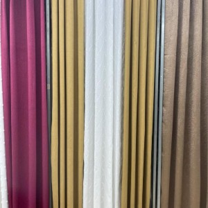 ستائر يافا + شيفون كريب موديل AB4 طقم 3 قطع