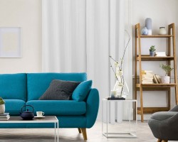 ستائر كريب لون اوفوايت