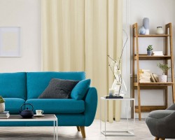 ستائر كريب لون بيج