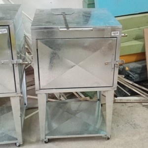 فرن غاز عربي مع رضف علوي محلي الصنع حجم كبير