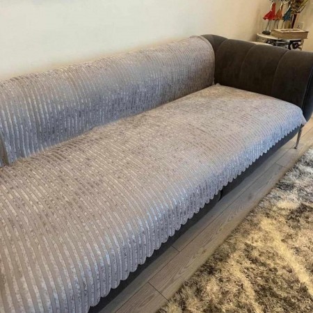 شرشف كنب / سجاد شمواه محزز مقاس 160 × 200 وجه / كفر كنب شامواه شرشف كنب / سجاد شمواه محزز مقاس 160 × 200 وجه / كفر كنب شامواه