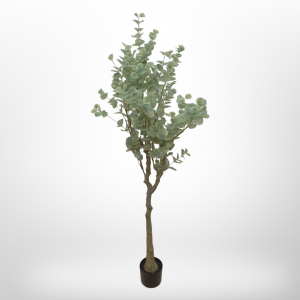 قوار شجرة ورق اخضر حجم وسط 150سم