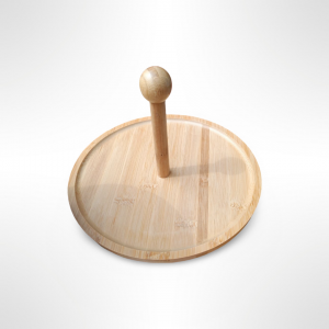 مضيفة خشب طبقة خشب بامبو 25 سم مضيفة خشب طبقة خشب بامبو 25 سم