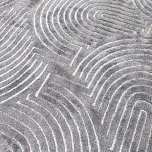 ممر سجاد بوهيمي 80 × 150 سادة حرير بصمة نافر ارضية لاصق - سكني