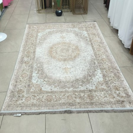 سجاد صيفي بيرلنت اورجينال مدور 1.2× 1.2 - مصحف بيج سجاد صيفي بيرلنت اورجينال مدور 1.2× 1.2 - مصحف بيج