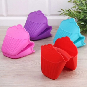 طقم مساكة صواني سيليكون مجوز ملون عدد 2