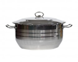 طنجرة Bestinox ستانلس مع غطا حجم 36 سم ZRF-19652 