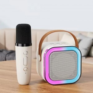 سماعة بلوتوث مكبر صوت مع مايك لاسلكي / 2 USB  شحن