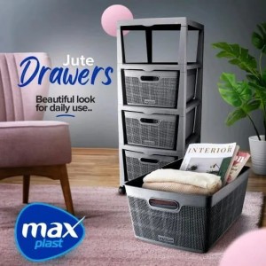 سلة خضار شانون جوتي 4 دور 333 صناعة مصرية max plast 36 × 30 سم ارتفاع 85 سم