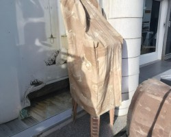 وجه كفر كراسي جلد وتر بروف خارجي قطعة واحدة