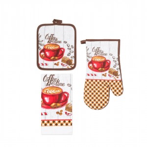 طقم مساكه مع كف وبشكير 3 قطع