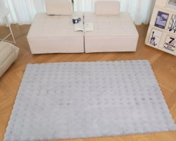 دعسة فروة ارنب نافر بابلز 50 × 90 لون سكني