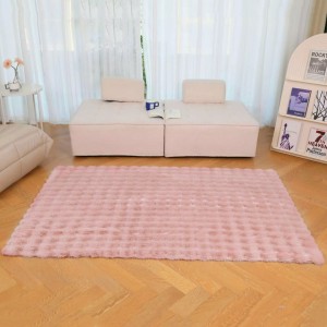 دعسة فروة ارنب نافر بابلز 70 × 120  لون موكا