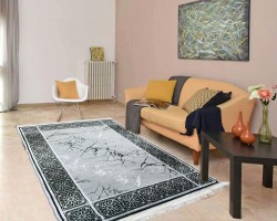 سجاد مطبوع 3D - مقاس 180 × 270 سم مخمل بارضية لاصقة ضد التزحلق 2025 اللون رقم 1