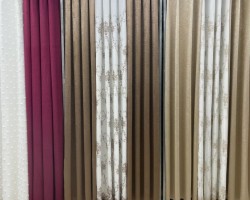 ستائر شام لون بني فاتح