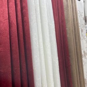 ستائر شام لون خمري ستائر شام لون خمري