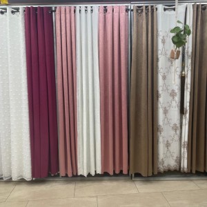 ستائر شام لون زهري