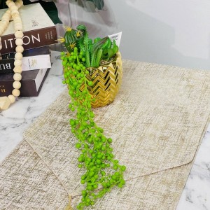 قوار ورد كبيرصبارمع حصرم بورسلان مسبحة ذهبي M21-26