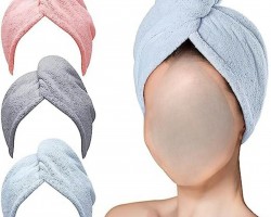 بشكير / منشفة شعر منشفة للراس ثقيل