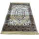 سجاد حرير مقاس 220 × 310 لون بيج سداسي HARER