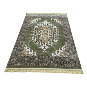 سجاد حرير مقاس 220 × 310 لون اخضر سداسي HARER