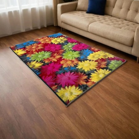 سجاد مطبع رسومات مقاس 160 × 220 ورود