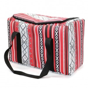 شنطة رحل بدويه تراث احمر 46 × 20 ارتفاع 30 سم مبطنة حرارية 