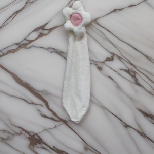 بشكير مطبخ صغير راس وردة