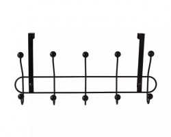 علاقة باب ستانلس اسود 6 عيون