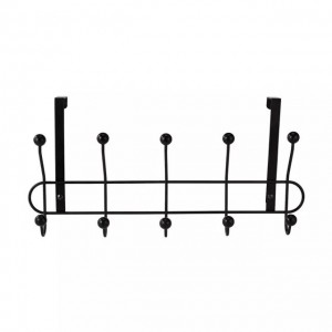 علاقة باب ستانلس اسود 6 عيون