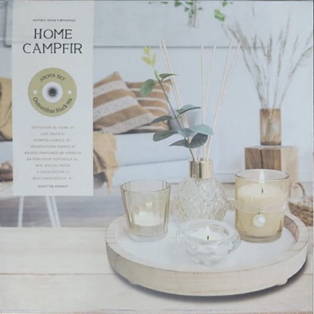 طقم معطرات مبخره معطر عيدان + شموع + رمل + صينيه طقم معطرات مبخره معطر عيدان + شموع + رمل + صينيه