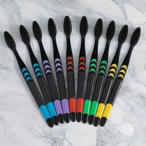 فرشاة اسنان صيني 10 قطع ملون