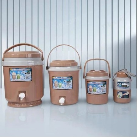 ثلاجة - حافظة مياه - مطرة مياه مع يد وحنفية 11.5 لتر