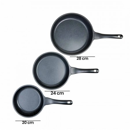 مقلاة جرانيت MASS Dokum Tava مع نظام توزيع حرارة نمرة 20 سم - قلاية