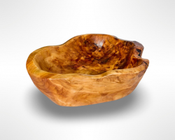 جاط فواكه مستطيل خشب طبيعي مدور زان حجم كبير 40 سم جاط فواكه مستطيل خشب طبيعي مدور زان حجم كبير 40 سم