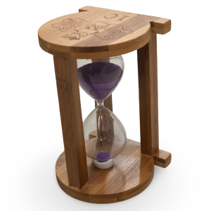 ساعة رملية خشبية شكل جوهرة 10دقائق Peppa Pig ساعة رملية خشبية شكل جوهرة 10دقائق Peppa Pig