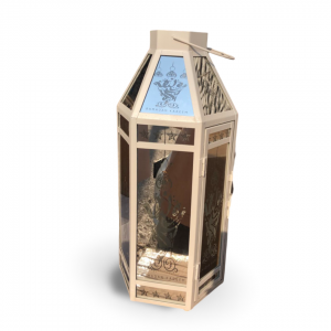 فانوس رمضان معدن حجم كبير ابيض مرايا عاكسة فانوس رمضان معدن حجم كبير ابيض مرايا عاكسة