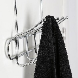 علاقة باب ستانلس فضي 5 عين مزدوجة