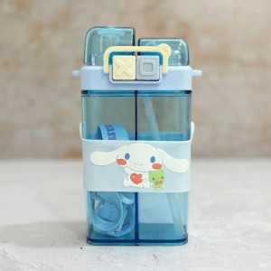 مطرة ماء مياه اطفال مستطيلة مجوزة مزدوجة ملونة  xo