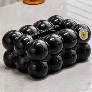 علبة حافظة محارم بابلز اسود اكريليك