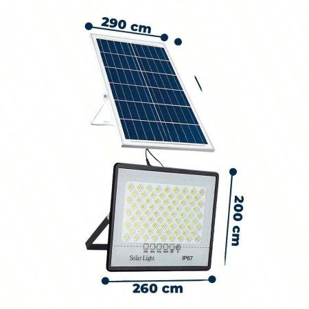 كشاف طاقة شمسية مع ريموت وتايمر كشاف طاقة شمسية مع ريموت وتايمر