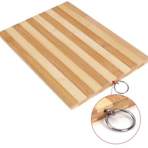 مفرمة لوح تقطيع خشب بامبو 20 × 30 سم حجم وسط مفرمة لوح تقطيع خشب بامبو 20 × 30 سم حجم وسط