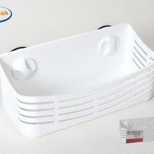 رف تنظيم - حمالة شامبو للحمام تثبيت تلزيق ضغط رف تنظيم - حمالة شامبو للحمام تثبيت تلزيق ضغط