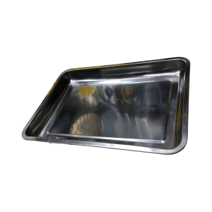 صواني - صينية ستانلس ستيل مستطيل مع حيف4.8 سم عرض 35 سم طول 50 سم موديل 08B صواني - صينية ستانلس ستيل مستطيل مع حيف4.8 سم عرض 35 سم طول 50 سم موديل 08B