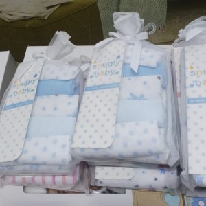 طقم 10 بشاكير وجه بيبي ملون Snugly